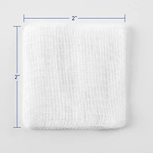 Load image into Gallery viewer, 1000pcs Cotton Gauze Pads 2x2, JMU 8-ply Woven Gauze Sponges, Cotton Filled Gauze Pads, Non-Sterile Surgical Sponges, Nonstick Dental Gauze Pads