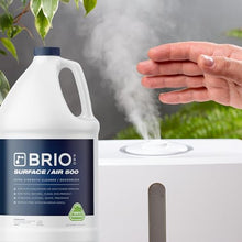 Load image into Gallery viewer, BRIOTECH Extra Strength Pure Hypochlorous Acid, BrioPro Surface & Air 500 PPM HOCl for ULV Foggers, Sprayers & Humidifiers, Professional Cleaner Deodorizer, Peroxide Free, Office, School, Home