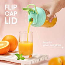 Load image into Gallery viewer, Aieve Mason Jar Lids, 4 Pack Wide Mouth Mason Jar Pour Spout Lid, Canning Lids with Flip Top Lid, Leak-Proof