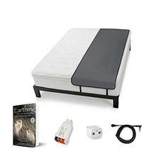 Load image into Gallery viewer, Grounding Sleep Mat Kit, Like a grounding Sheet for earthing, Improve Sleep with Clint Ober's EARTHING Products, fits Twin, Twin XL, Full, Queen, King, Cal King, and Split King, Polyurethane Foam