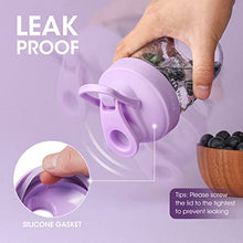 Load image into Gallery viewer, Aieve Mason Jar Lids, 4 Pack Wide Mouth Mason Jar Pour Spout Lid, Canning Lids with Flip Top Lid, Leak-Proof