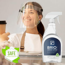 Load image into Gallery viewer, BRIOTECH Extra Strength Pure Hypochlorous Acid, BrioPro Surface & Air 500 PPM HOCl for ULV Foggers, Sprayers & Humidifiers, Professional Cleaner Deodorizer, Peroxide Free, Office, School, Home