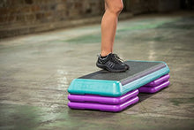 Load image into Gallery viewer, The Step (Made in USA) Original Aerobic Platform for Total Body Fitness – Health Club Size,Teal,F1010W, No DVD