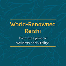 Load image into Gallery viewer, Host Defense, Reishi Capsules, Supports General Wellness and Vitality, Mushroom Supplement, Unflavored, 120 Count (Pack of 1)