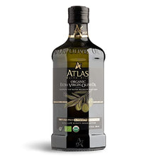 Load image into Gallery viewer, Atlas Organic Cold Pressed Moroccan Extra Virgin Olive Oil, Polyphenol Rich | EVOO From Morocco, Newly Harvested Unprocessed from One Single Family Farm | Trusted by Michelin Star Chefs | 500 mL