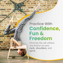 Load image into Gallery viewer, FeetUp - The Original Yoga Headstand Bench, Vegan Handstand Trainer Bench and Stand, Strength Training Inversion Equipment for Relaxation & Strength, Includes App & Starter Kit, Classic, White