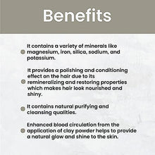 Load image into Gallery viewer, Moroccan Rhassoul Clay (Nude) Powder | Ghassoul Clay | mi nature | Skin care mask for deep cleansing,nourishing,detoxifying| Hair Cleanser and nourishing| 227g(8oz)