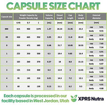 Load image into Gallery viewer, XPRS Nutra Size 000 Empty Capsules - 1000 Count Clear Empty Vegan Capsules - Vegetarian Empty Pill Capsules - DIY Vegetable Capsule Filling - Veggie Pill Capsules Empty Caps Pills