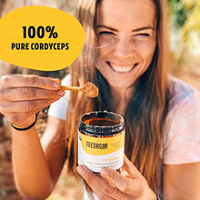 Load image into Gallery viewer, FreshCap Organic Cordyceps Mushroom Extract Powder Supplement - For Natural Energy, Exercise Performance & Endurance - Vegan, Pure Fruiting Body Extract - Add to Coffee/Tea/Smoothies - 2.1 Ounce (60g)