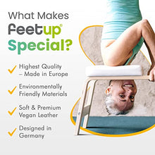 Load image into Gallery viewer, FeetUp - The Original Yoga Headstand Bench, Vegan Handstand Trainer Bench and Stand, Strength Training Inversion Equipment for Relaxation & Strength, Includes App & Starter Kit, Classic, White
