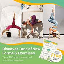 Load image into Gallery viewer, FeetUp - The Original Yoga Headstand Bench, Vegan Handstand Trainer Bench and Stand, Strength Training Inversion Equipment for Relaxation & Strength, Includes App & Starter Kit, Classic, White