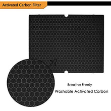 Load image into Gallery viewer, Smilyan 2 Sets 116130 Filter H Replacement for Winix 5500-2 Air Purifier, Includes 2 Pack Ture HEPA Filters + Activated Carbon Pre-Filters