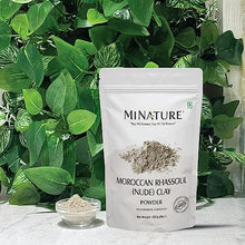 Load image into Gallery viewer, Moroccan Rhassoul Clay (Nude) Powder | Ghassoul Clay | mi nature | Skin care mask for deep cleansing,nourishing,detoxifying| Hair Cleanser and nourishing| 227g(8oz)