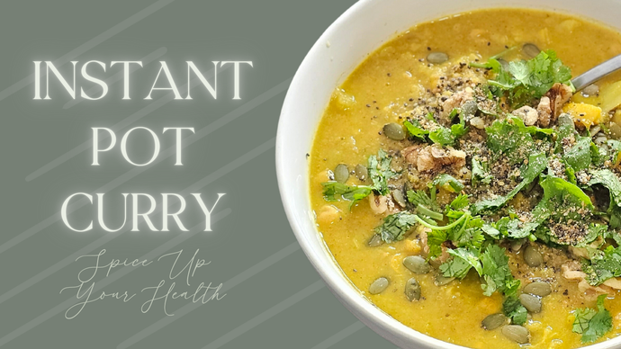 Cancer-Fighting Instant Pot Curry: A Flavorful Path to Wellness 🥘💪