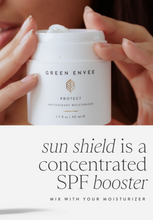 Load image into Gallery viewer, Sun Shield Serum Broad Spectrum SPF 50 Sunscreen Dark Tint
