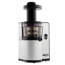 Load image into Gallery viewer, Omega VSJ843QS Vertical Masticating 43 RPM Compact Cold Press Juicer Machine with Automatic Pulp Ejection, 150-Watt, Silver
