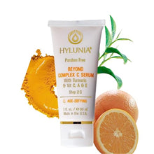 Load image into Gallery viewer, Hylunia Beyond Complex Vitamin C Serum- 1.0 fl oz - Hyaluronic Acid, Zinc - Natural Vegan Skin Repair
