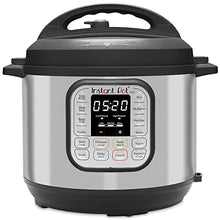 Load image into Gallery viewer, Instant Pot Duo 7-in-1 Electric Pressure Cooker, Slow Cooker, Rice Cooker, Steamer, Sauté, Yogurt Maker, Warmer &amp; Sterilizer, Includes App With Over 800 Recipes, Stainless Steel, 6 Quart
