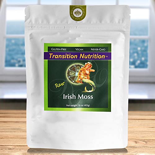 Fresh Whole Leaf Irish Moss - Raw - 16 oz