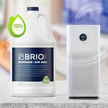 Load image into Gallery viewer, BRIOTECH Extra Strength Pure Hypochlorous Acid, BrioPro Surface &amp; Air 500 PPM HOCl for ULV Foggers, Sprayers &amp; Humidifiers, Professional Cleaner Deodorizer, Peroxide Free, Office, School, Home
